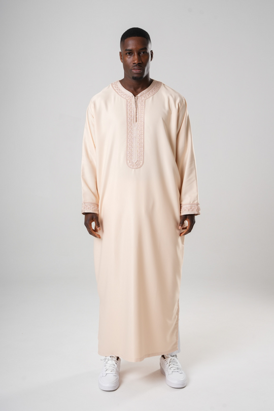 Premium Kaftan - Creme