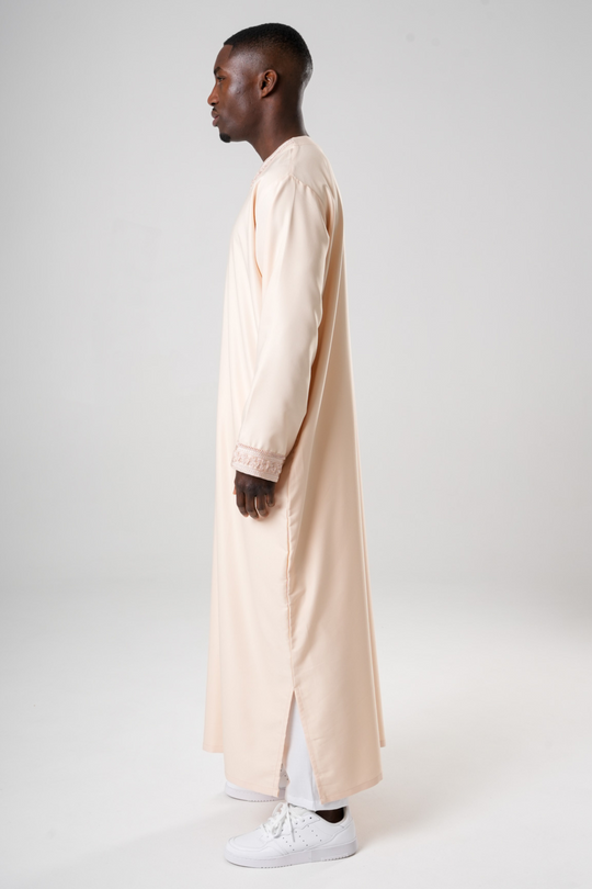 Premium Kaftan - Creme