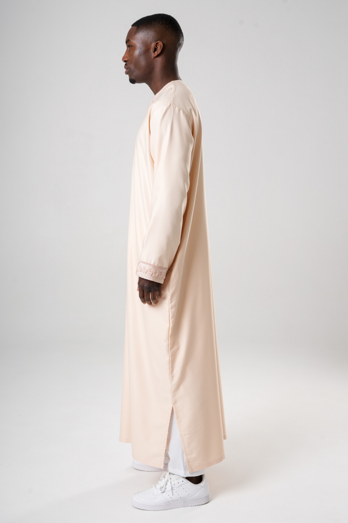 Premium Kaftan - Creme