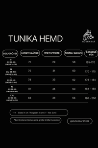 Premium Tunika Hemd - Grau