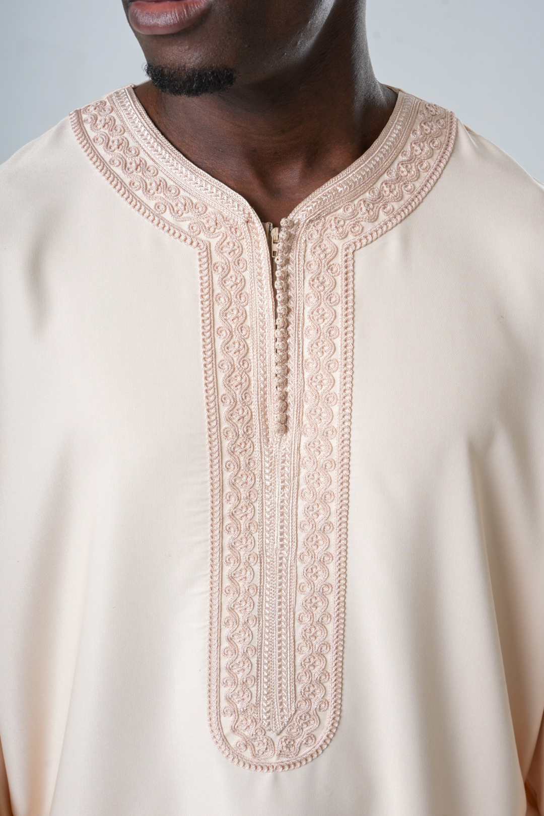 Premium Kaftan - Creme